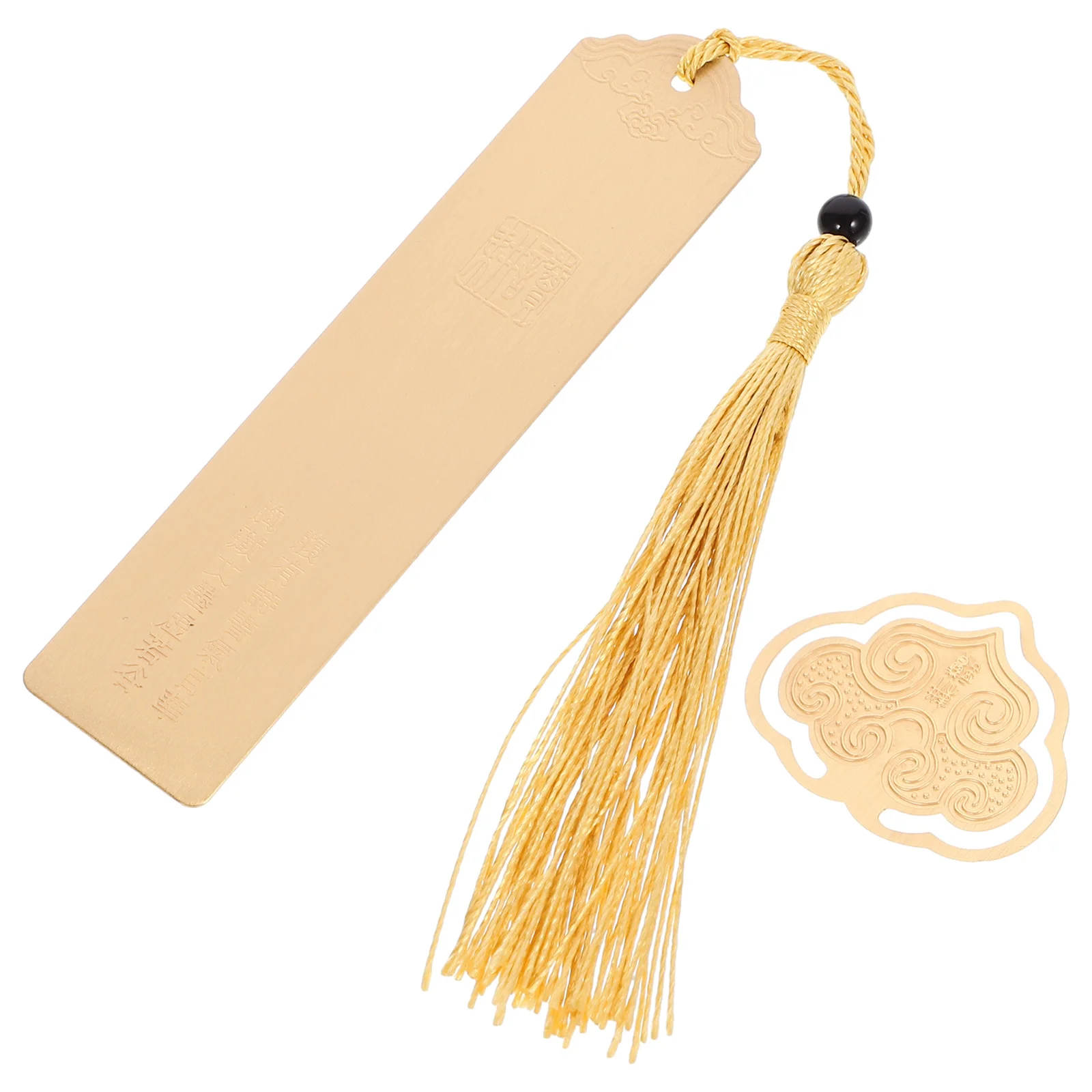 2 قطعة هدية الإشارات المرجعية رائعة النحاس المرجعية النمط الصيني الإبداعية هدية التخرج للطلاب المرجعية الزخرفية يانع