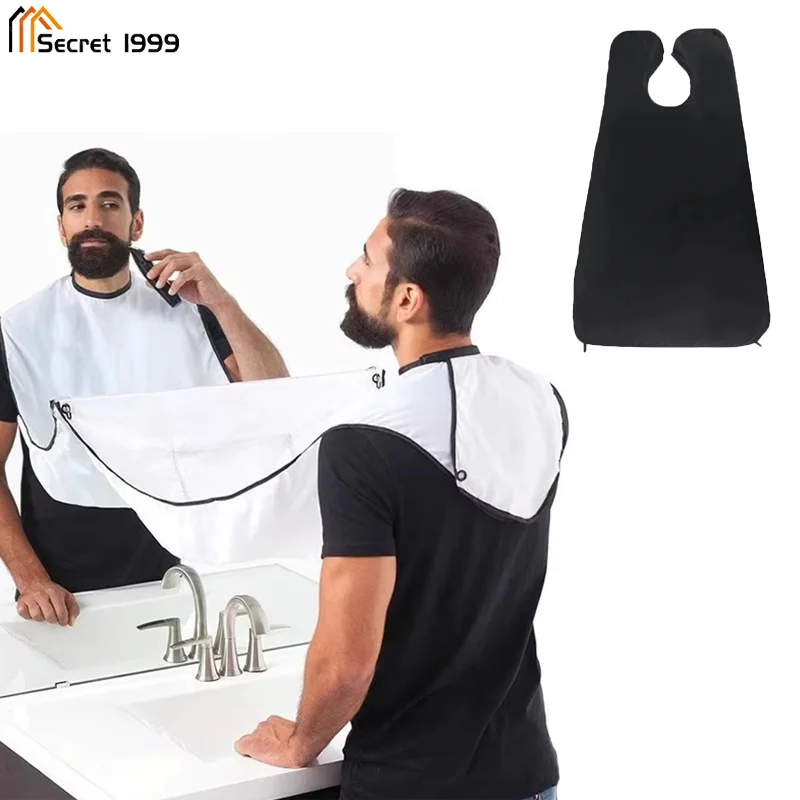 

Shaving Men's Shaving Cloth Belt Transparent Suction Cup Care Cleaning Beard Shave Apron Men's Gift