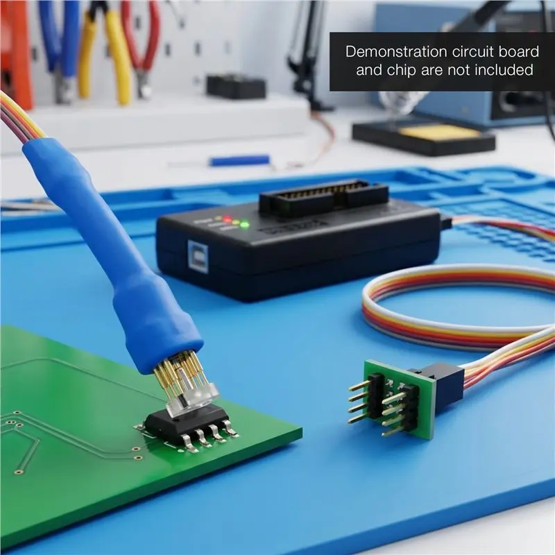 Pogo Pin Probe Cable SOP8 Chip Programmer Line For Flash EEPROM Chip Reading Writing 150Mil-Y79A