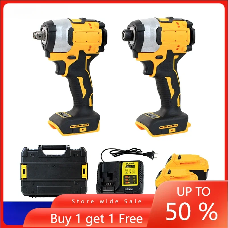 Brushless Electric Screwdriver D850 Rechargeable Lithium Battery, NEW Hot Selling Portable Cordless Impact Screwdriver Motor Kit