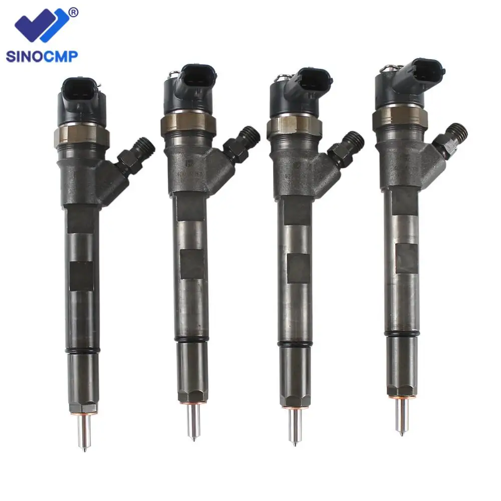 4PCS New Fuel Injector 0445110059 5066820AA 510990024 For BOSCH JEEP CHEROKEE KJ MK2 2.8 CRDI LDV Maxus with 3 month warranty