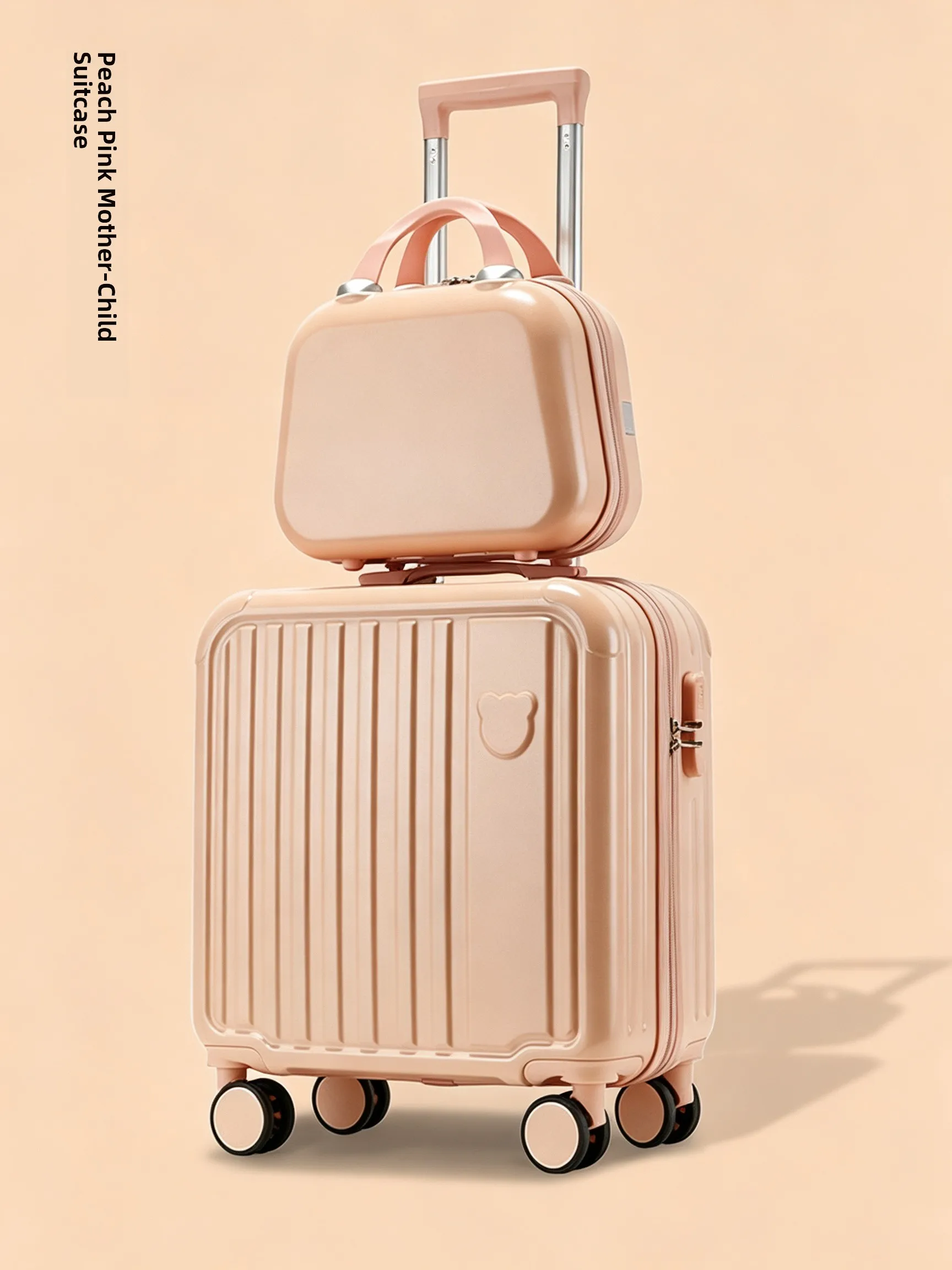 maleta-de-mano-pequena-y-ligera-de-18-pulgadas-diseno-atractivo-ideal-para-viajes-estilo-minimalista-asa-de-rollo-Unico
