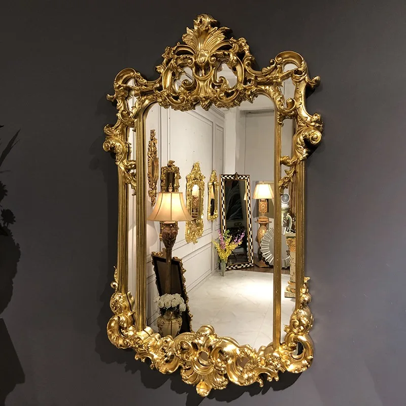Bedroom Nordic Mirror Big Funky Luxury Long Hanging Men Bathroom Girls Items Vanity Square Mirror Wall Espelhos Home Products