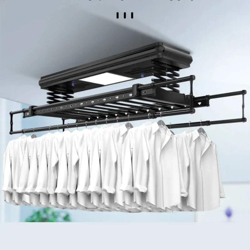 Electric Drying Rack Intelligent Lifting Balcony Remote Control Drying Rack Household Telescopic Drying Pole