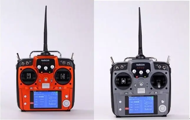 AT10 2.4G 10CH Radio System TX&RX Range 2KM FUTABA 10C