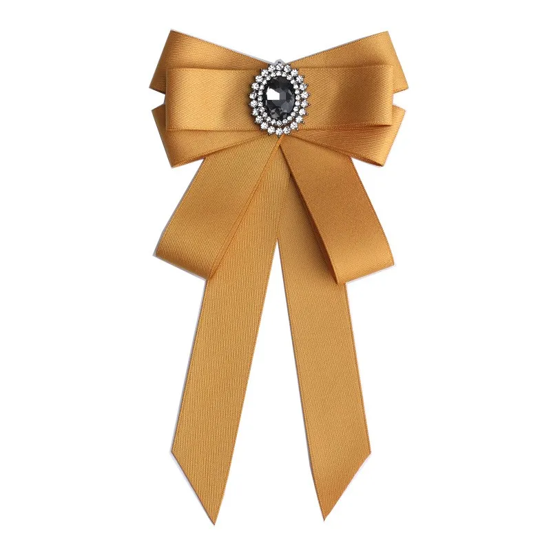 Handgemachte Mode neue Schmetterling Knoten Band Diamant Fliege College weiß Strass Süßigkeiten Farbe Fliege Geschenk für Schulmädchen Krawatte – Detail 30