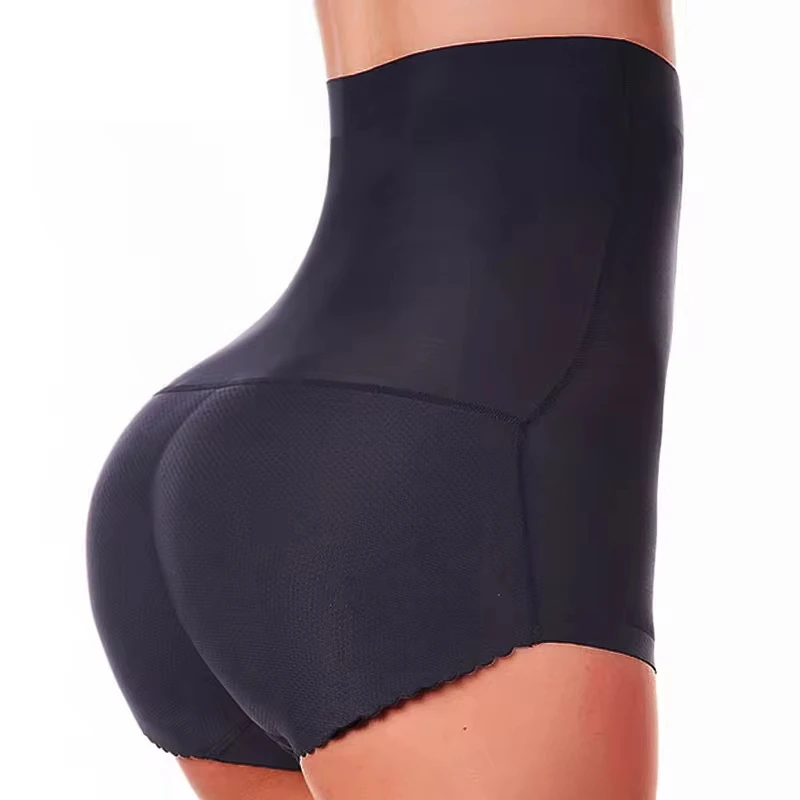 Padded Butt Lifter Underwear Body Shaper Women\'s Panties Butt Enhancer Push Up Panty High Waist Tummy Control Shorts