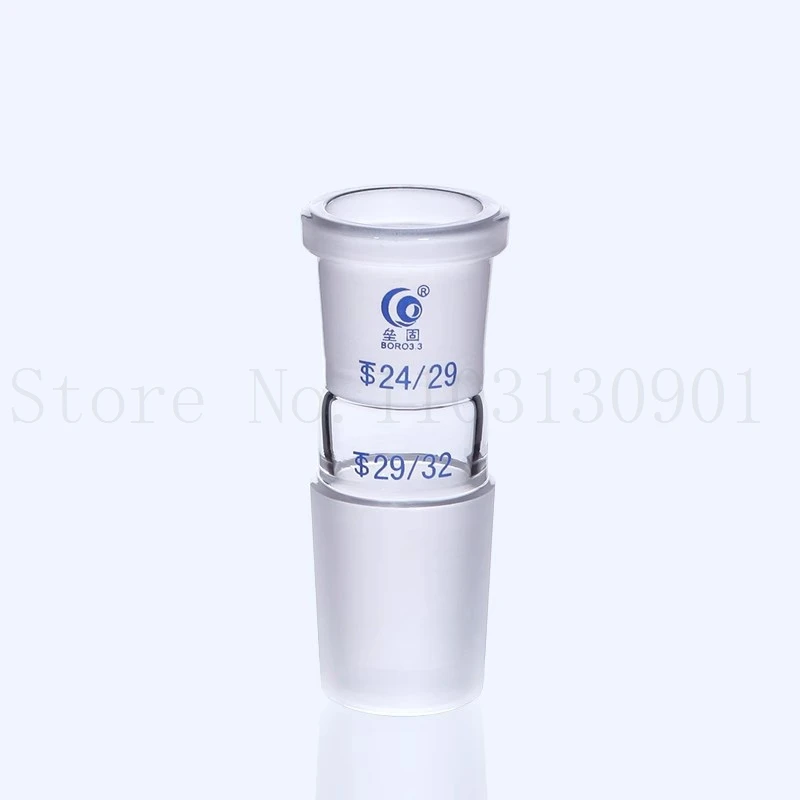 Lab Glass Adapter with 24*19/19*14/29*24/19*24/24*29 Female/male Connecting Glass Joint for Laboratory Supplies