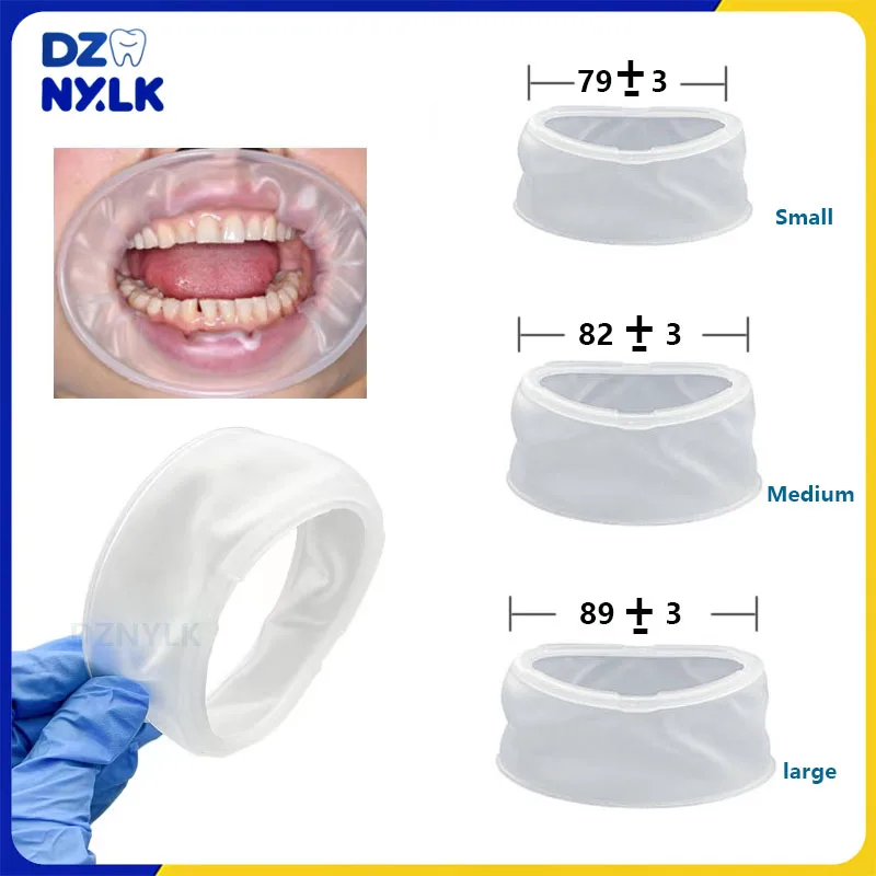 

10/20Pcs Dental O Shape Mouth Opener Rubber Mouth Opener Cheek Retractors Orthodontic Oral Lip Cheek Retractor Expander Dentist