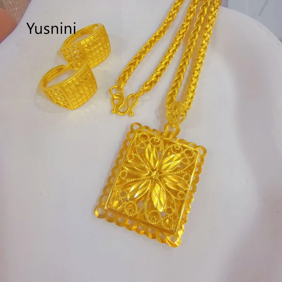 new-french-fashion-dubai-high-end-24k-gold-plated-necklace-ring-exquisite-wedding-party-jewelry-set-for-lovers-777