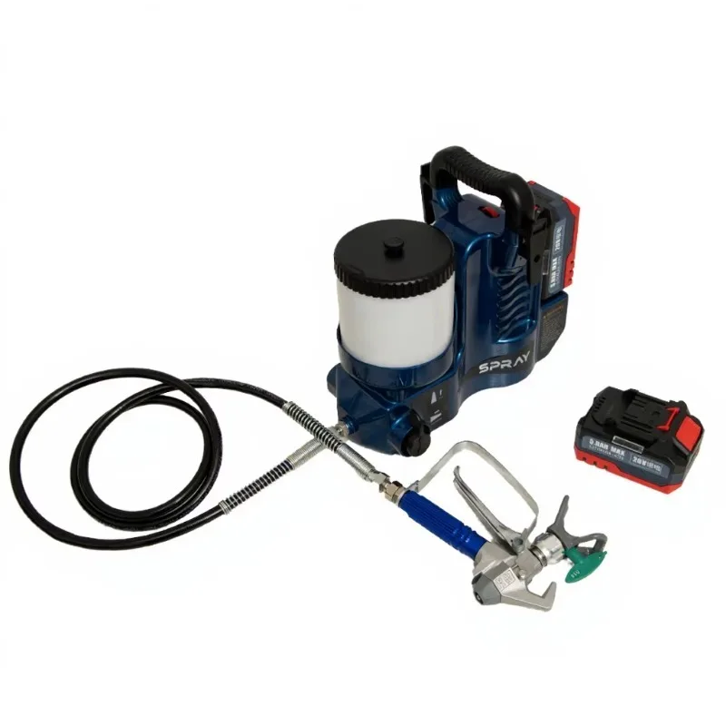 Professional 21V Battery-Powered Electric Airless Paint Sprayer with Brushless Motor Factory Direct for Power Projects