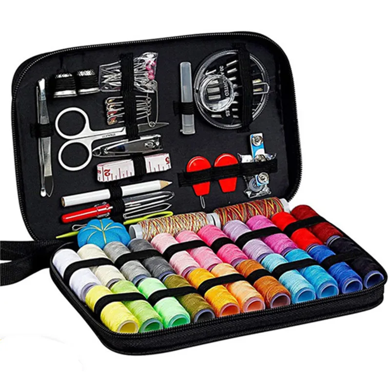 Sewing Kits DIY Multi-Function Sewing Box Set For Hand Quilting Stitching Embroidery Thread Sewing Accessories Sewing Tools Kits