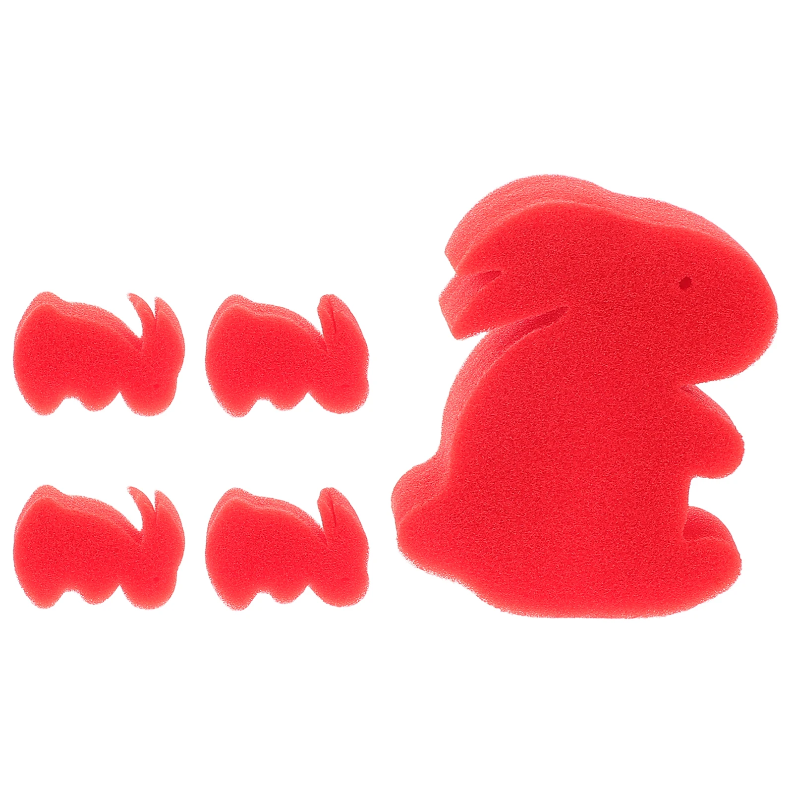 

Sponge Rabbit Animal Sponges Close up Gimmick Prop Funny Stage Tricks Supplies Cartoon Design Multipurpose Use