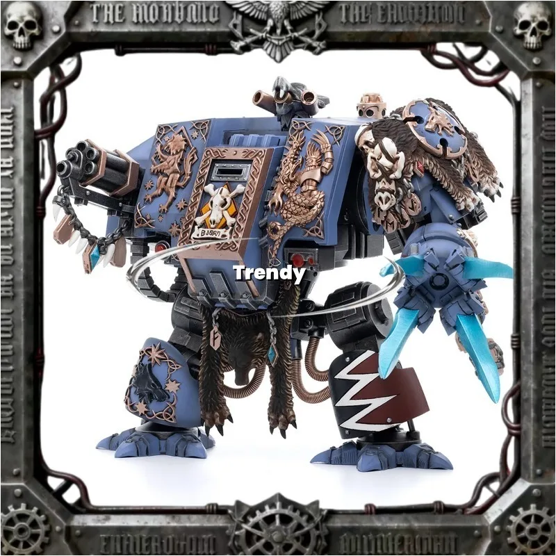 【Spot】JOYTOY Warhammer 40K 1/18 Space Wolf Ferocious Bjorn Mecha โมเดลของเล่นสะสม ของขวัญ
