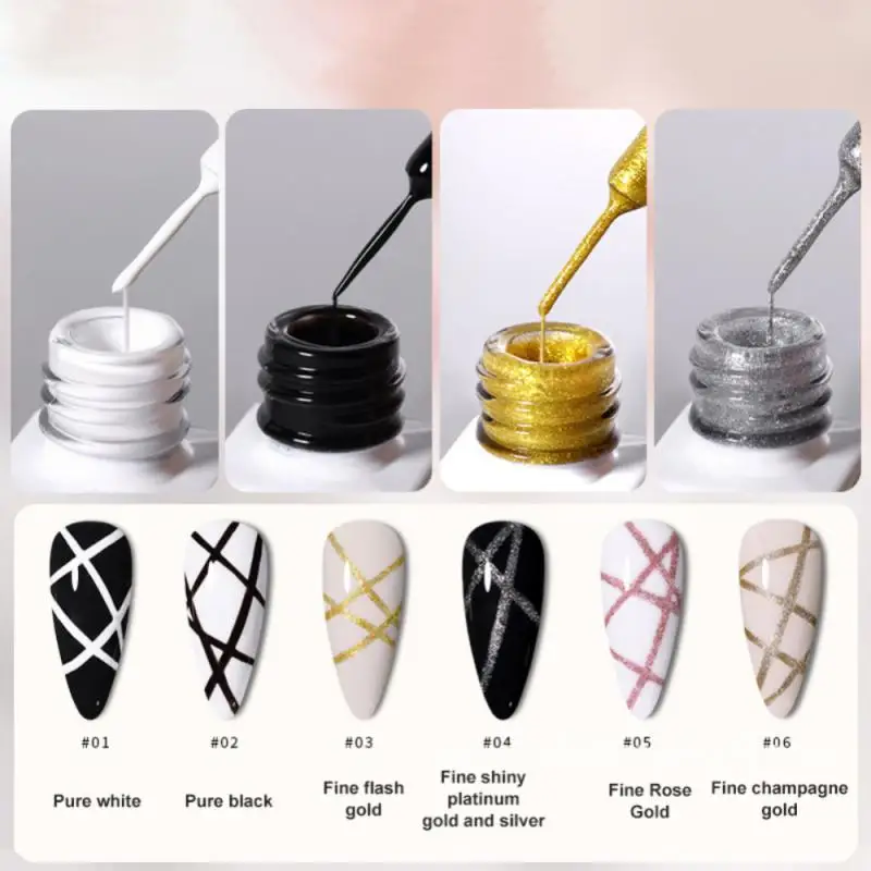 Platinum Glue Lasting Color Full Creative Manicure Painted Glue Best Selling Versatile Painting Nail Decoration Nail Art Design