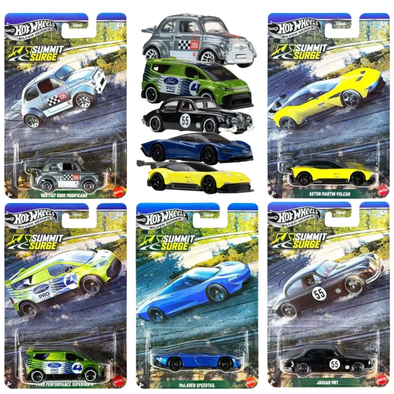 

In Stock Hot Wheels Silver Series Summit Surge GDG44 1/64 Diecast Alloy Metal Car Model Collectible Toy Gifts For Car Enthusiast