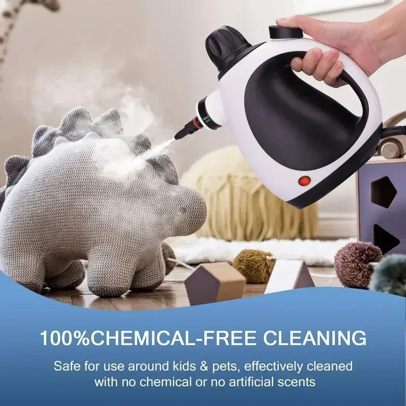 KOITAT Handheld Steam Cleaner, Steam Cleaner for Home with 10 Accessory Kit, Multipurpose Portable pressure Steamer Cleaning