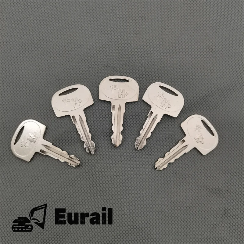 5/10Pcs 601 lgnition Key Fit for Caterpillar StackerFerris Mower Vermeer Sany Mini ExcavatorBroderson Crane Bluebird School Bus