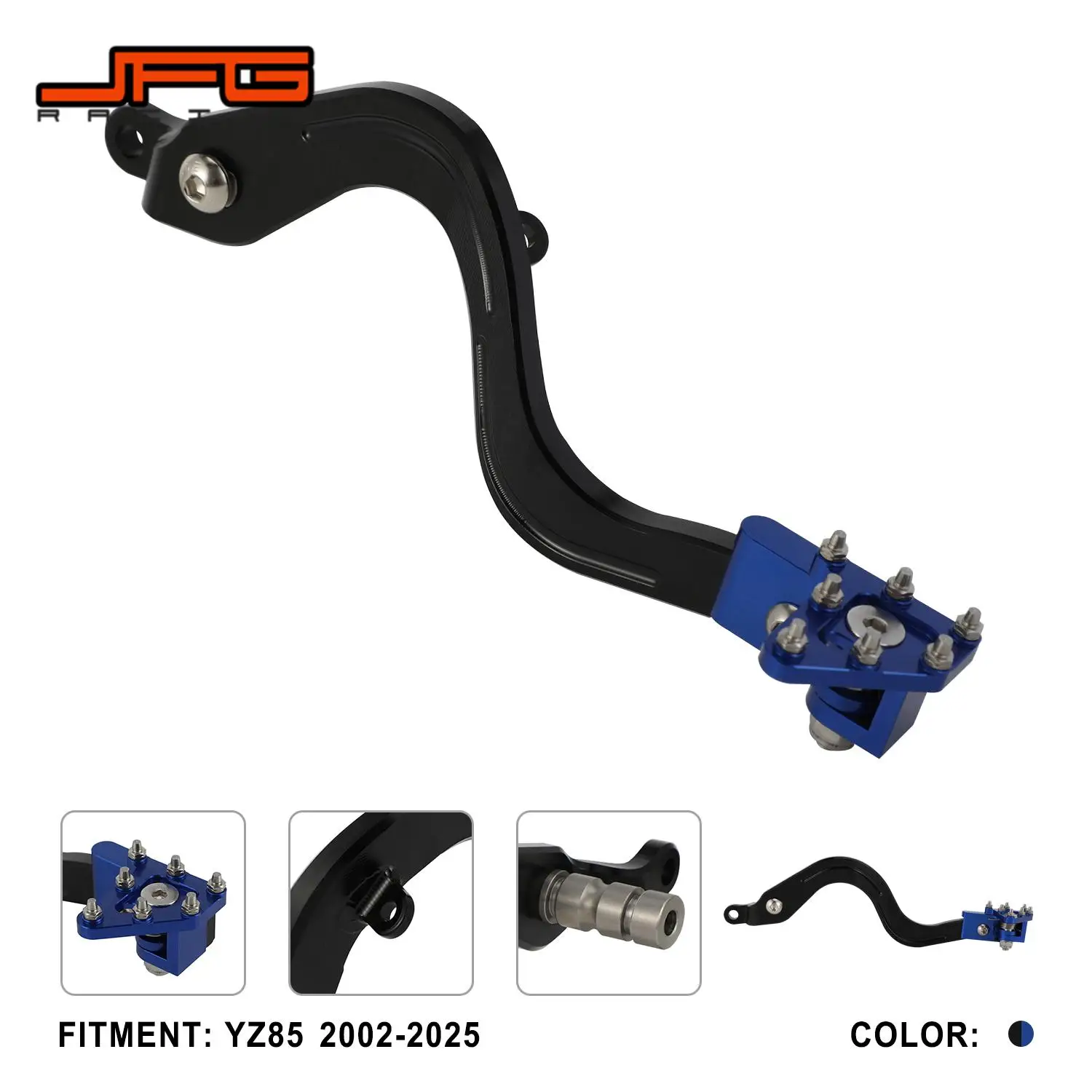 

Рычаг ножного тормоза для мотоциклов, электрический велосипед для грязи, детали с ЧПУ для Yamaha YZ85 YZ 85 2002-2025, рычаги ножного управления для мотокросса, внедорожные