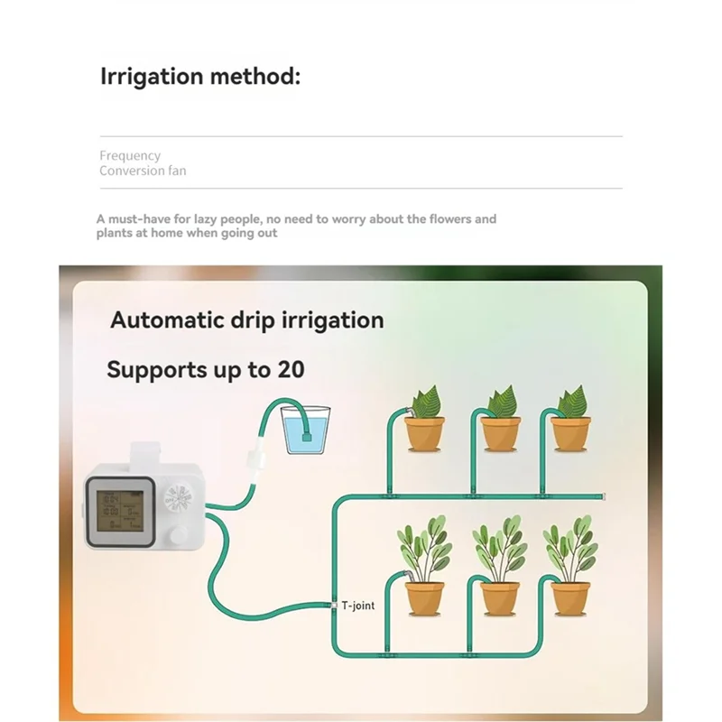 

RMWIN-Smart Automatic Watering System Potted Plants Self Watering System With Drop Arrow