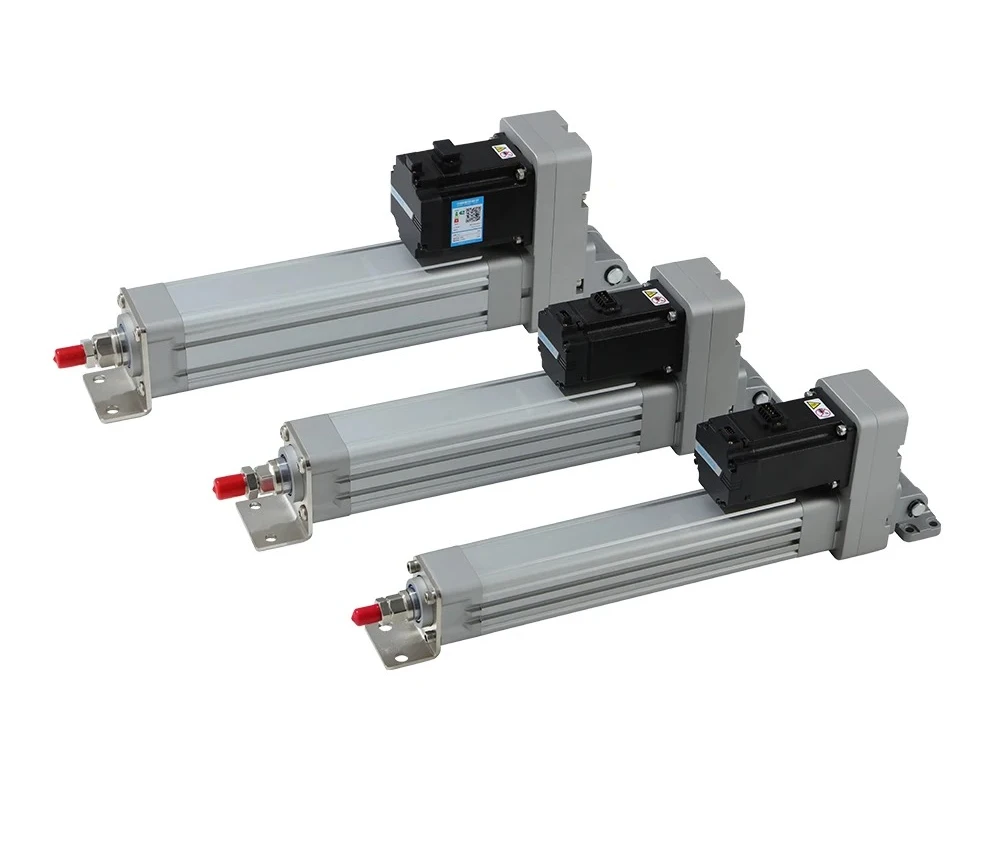 

High Precision Retractable Electric Push Rod Large Thrust Direct Connection Motor Servo Aluminum 1000mm Milled Thread