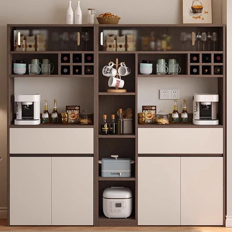 الشمال تيكيلا خزانة بار رفوف غرفة المعيشة المحمول تخزين خزانة مشروبات مطعم فاخر الخشب الدولاب شرب بار الأثاث #5