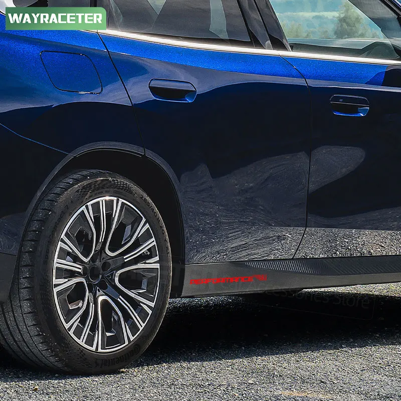 2 قطعة الباب الجانب الجسم ملصق الإبداعية عاكس م الأداء مائي لسيارات BMW 1 سلسلة F70 2024 2025 X3 G45 iX i20 اكسسوارات