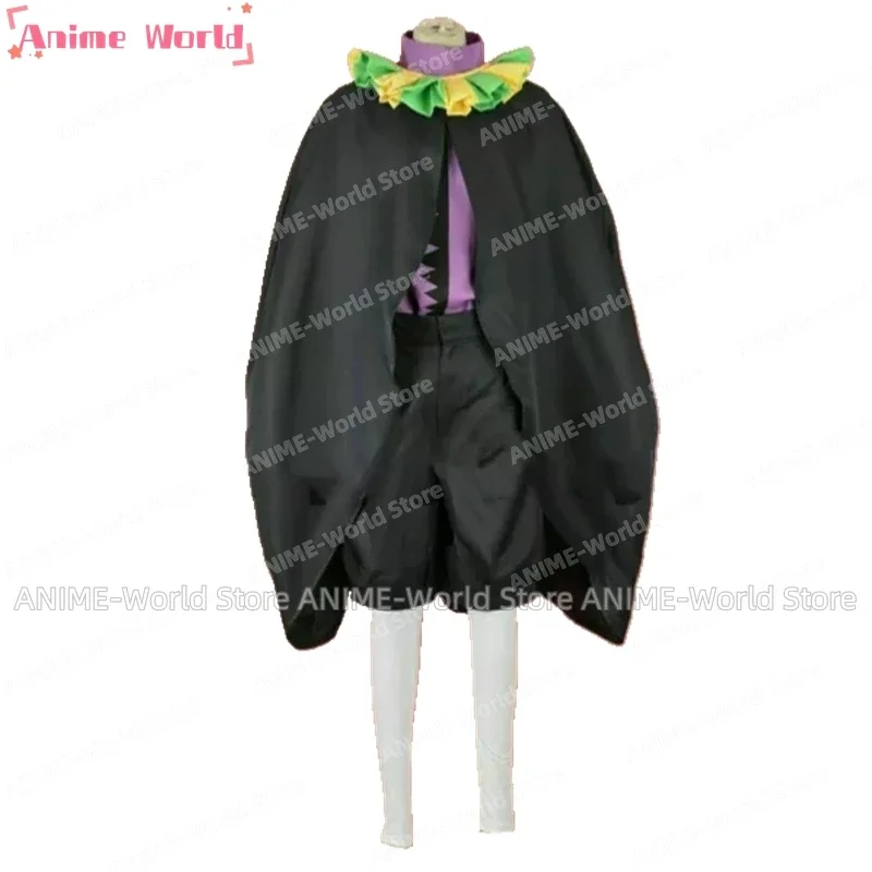 

《Custom Size》Game Jevil Outfit Role playing Cosplay Costume Custom Made Halloween