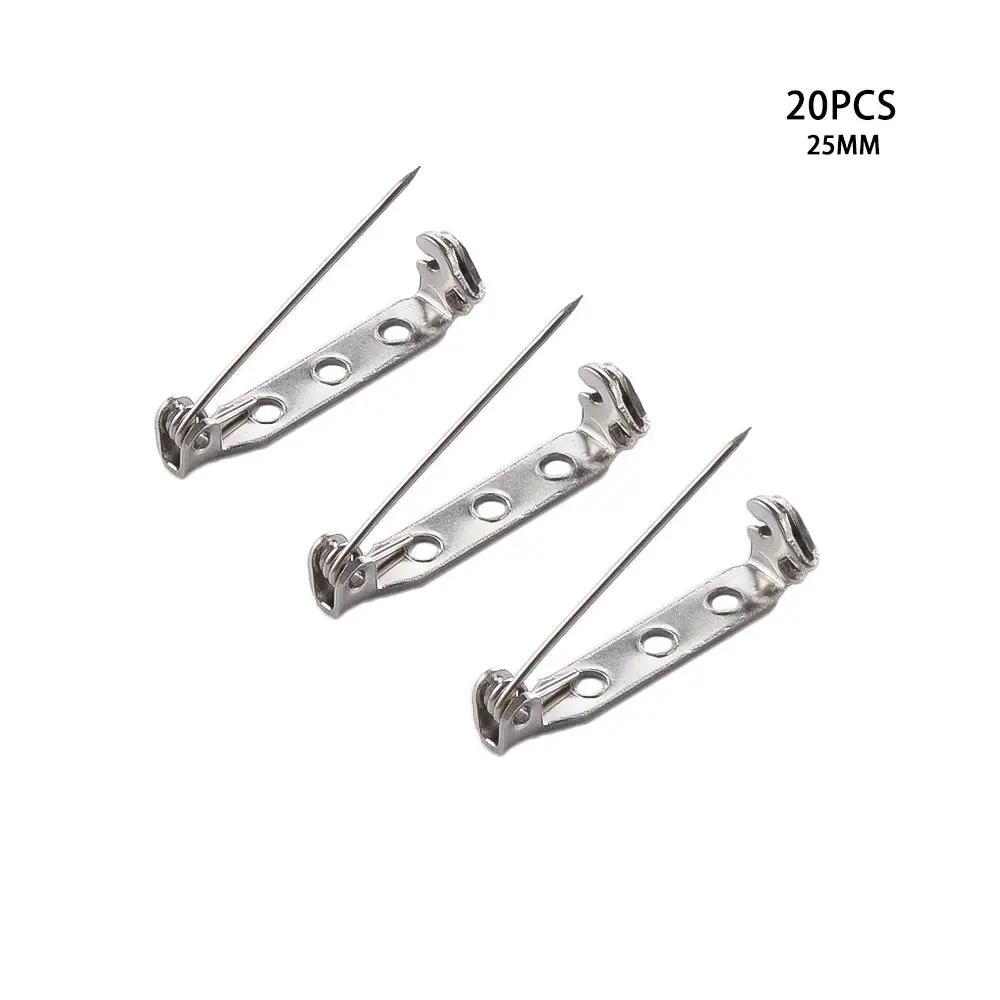 

Plated Iron Badge Holder DIY Basic Brooch Pins Brooch Safe Lock Brooch