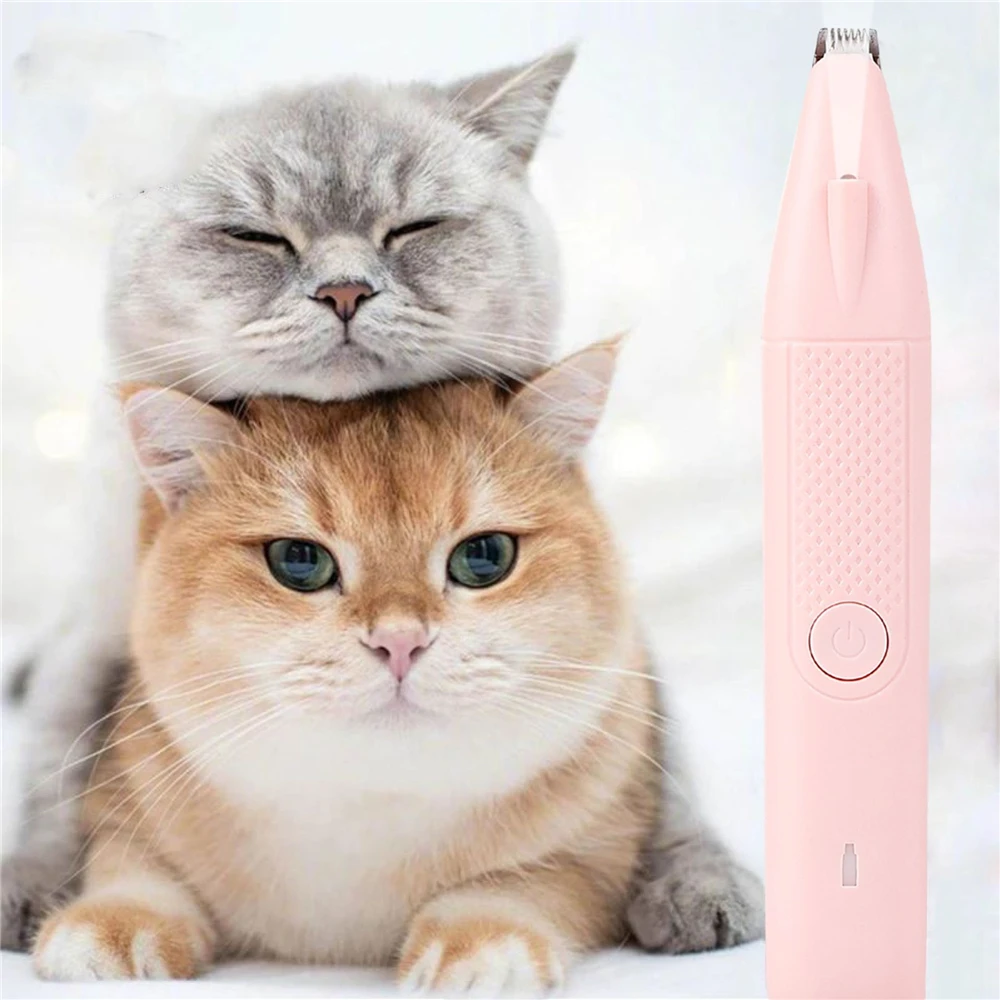 pet shaver electric clipper suitable for cats and dogs. It can be used to shave foot hair, buttocks hair, eyes hai