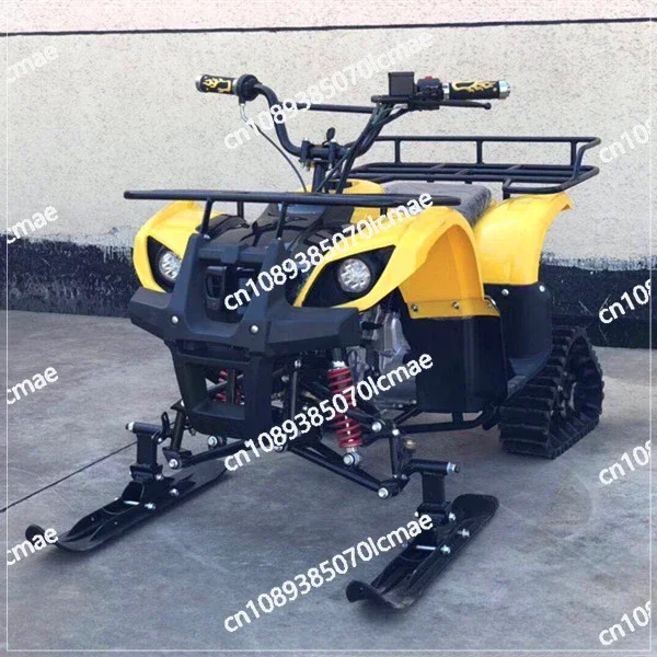 125CC tracked ATV snowmobile skiing electric ATV modified quadruple off-road vehicle