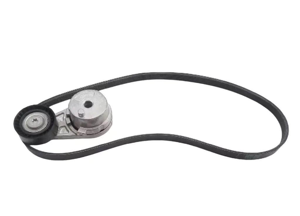 

Высококачественный комплект ремня вентилятора генератора, натяжитель генератора, натяжной шкив для китайского двигателя CHANGAN CS15, деталь двигателя Autocar 5PK963