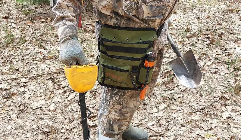 Metal Detector Finds Bag All Terrain Garden Detecting Pouch Accessori Digger Tools Bag Detector de oro Detector de metales Tx