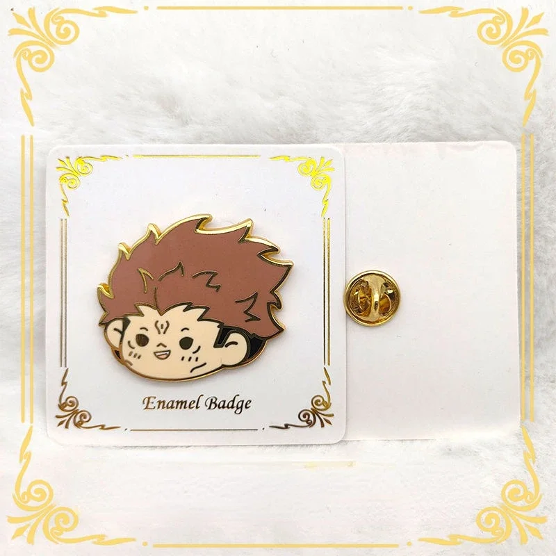 JK Pins Anime Badges Enamel Cartoon Kawaii Yuuji Itadori Megumi Fushiguro Satoru Gojou Sukuna Cosplay Accessories