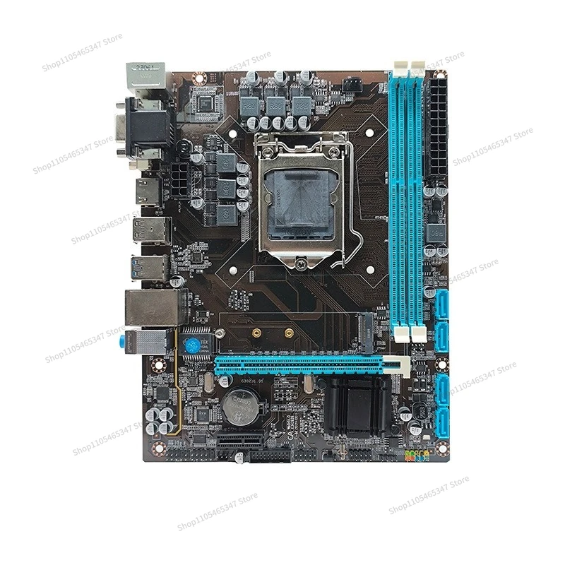 For H110 DDR3 Desktop Main Board, 1151 Pins, 678th Generation I3 I5 I7 Compatible with Guoshuo 2PCS