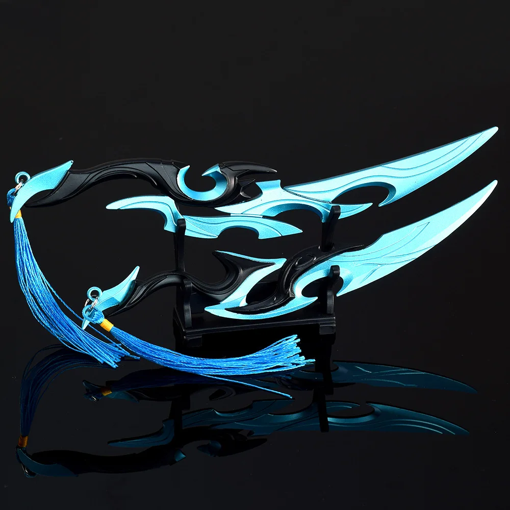 22 سنتيمتر/8.66in شرف الملوك لعبة الطرفية Lan Zhugui زهرة البحر مجموعة نموذج الحرف اليدوية الديكور شاشة لسطح المكتب الحلي الهدايا