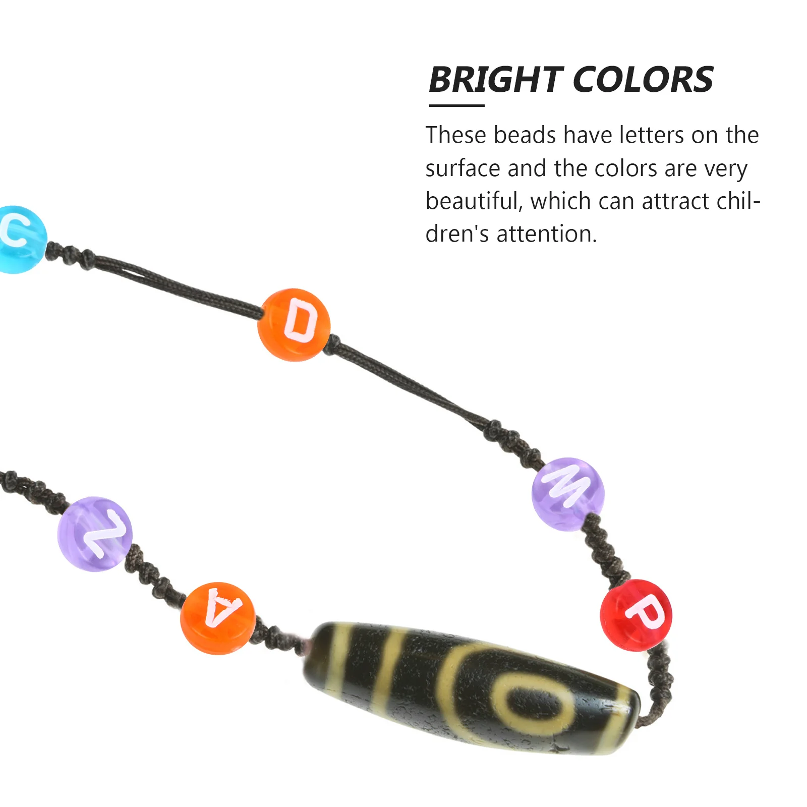 

1000Pcs Multicolor Alphabet Beads Transparent Acrylic Letter Beads for DIY Jewelry Craft Education Handcraft Accessories