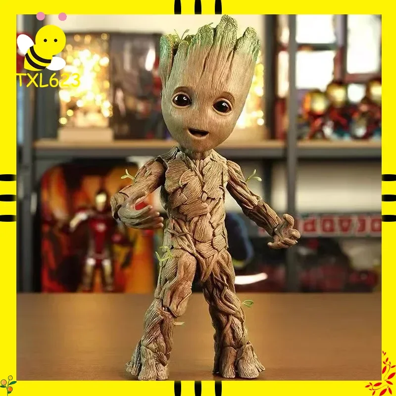 

Guardians of the Galaxy Groot Cos Deadpool Action Figure Collectible Toy Model for Decoration Ideal Birthday Gift for Hobbies