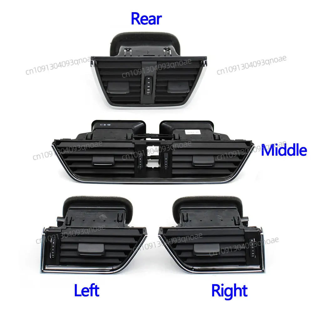 Für Skoda Octavia 3 A7 5E MK3 Dashboard Vorne Hinten AC Vent Grille Outlet Montage 2015-2021 5E0820951CZLL, 5E0819702,5ED819203