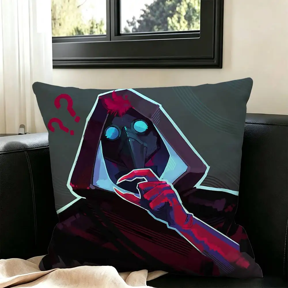 The Freak Circus  Square Double-Sided printed Pillow Case Bedroom Bedside Pillow Sofa Cushion Cover