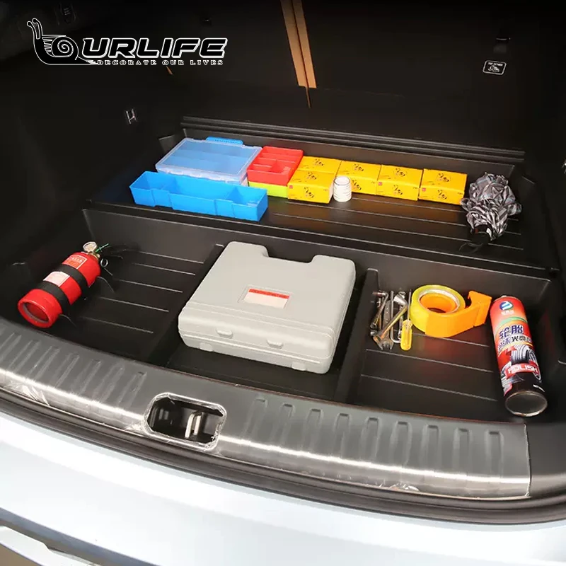 For ZEEKR 001 2021 2022 2023 2024 Accessories Selected ABS material injection molded trunk storage box for automobiles