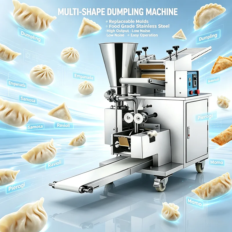 Imitate Handmade Dumpling Machine Simulate Artificial Pinch Edge Technology Creates Same Pleated Shape As Handmade Homemade