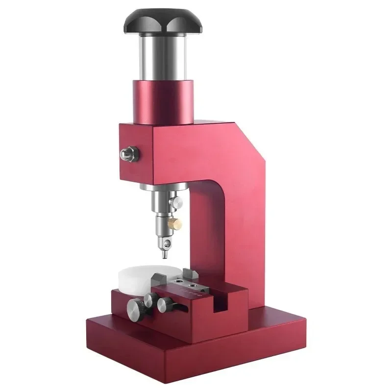 Strap punch, red metal new belt punch