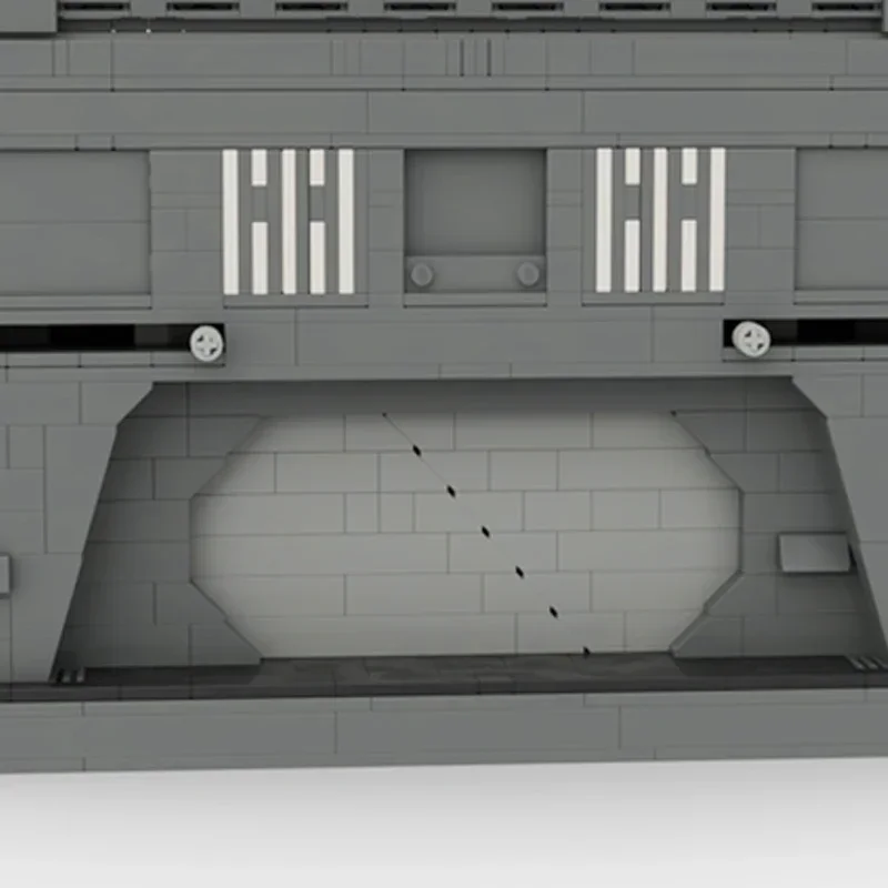 Star Movie Series Moc Bouwstenen Militaire Basis Blast Deur Modelbouw Technologie Modulaire Blokken Bouw Speelgoed Geschenken