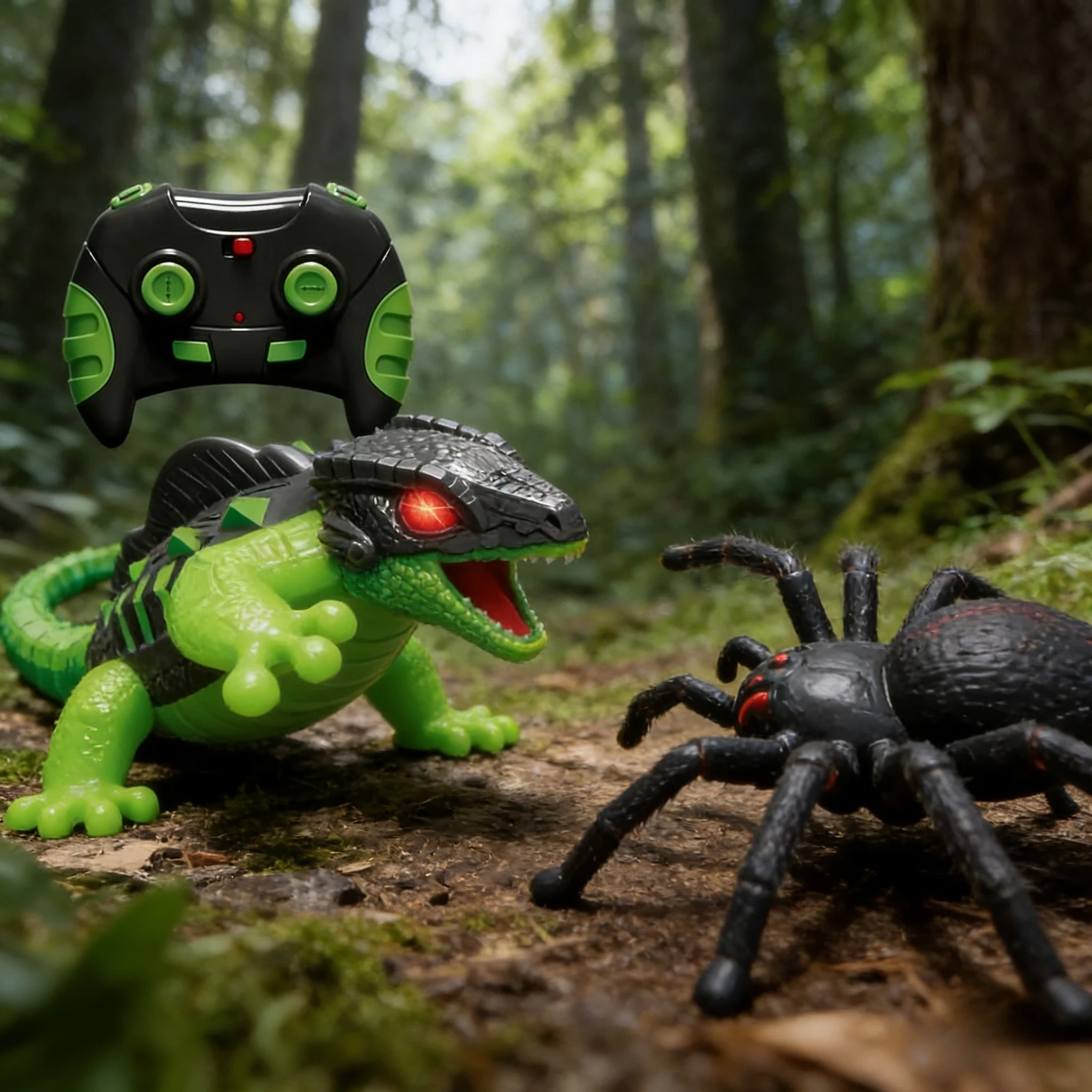 

Remote Control Lizard Toy Realistic Climbing Crawler Remote Control Animals Toy With Light For Christmas Stocking Stuffer Kids