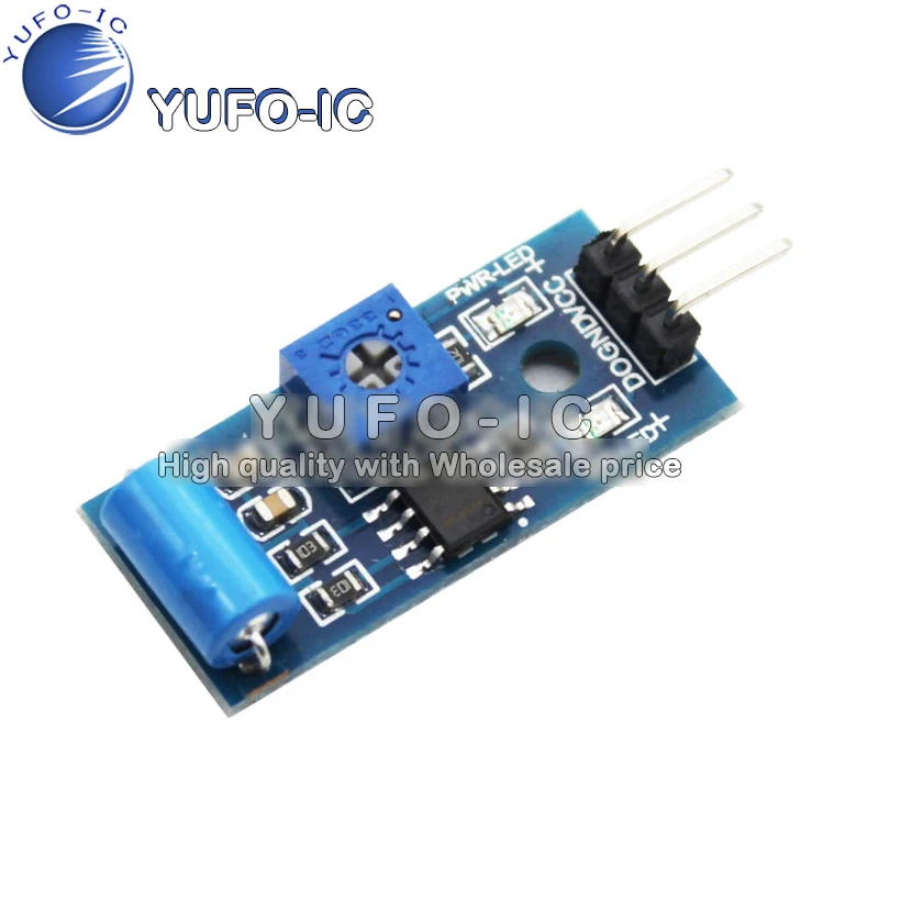 Módulo de sensor de vibración de tipo normalmente cerrado Módulo de sensor de alarma Interruptor de vibración SW-420