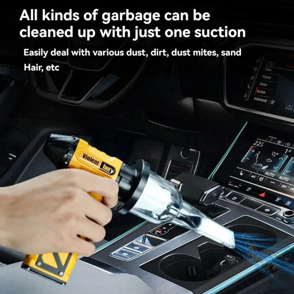 

110000RPM Mini Turbo Jet Fan Rechargeable Cordless Powerful Air Blower Adjustable Speed High-Power Electric Air Duster