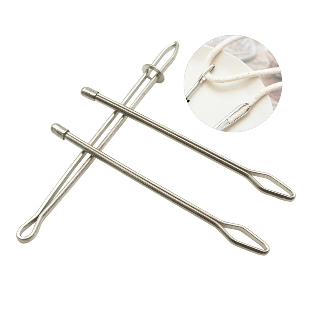 ماكينة إبرة ذات شريط مرن مدمج كما هو موضح، جهاز خيوط بشريط مطاطي مريح للخياطة المدمجة #4