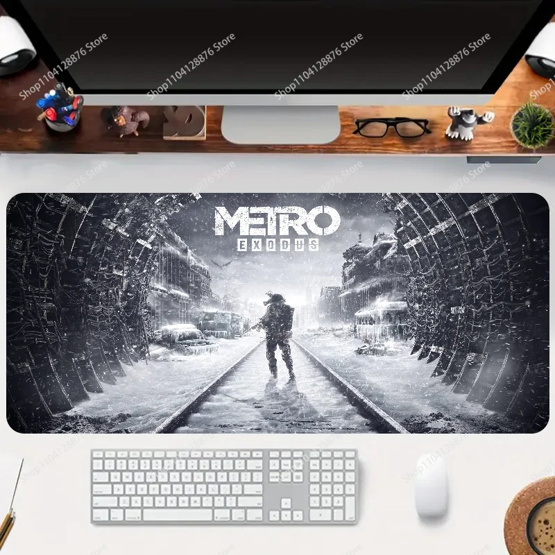 Metro Exodus Non-slip Mouse Pad Suitable For Office Computers Laptops E-sports Game Desk Mats XXL Keyboard
