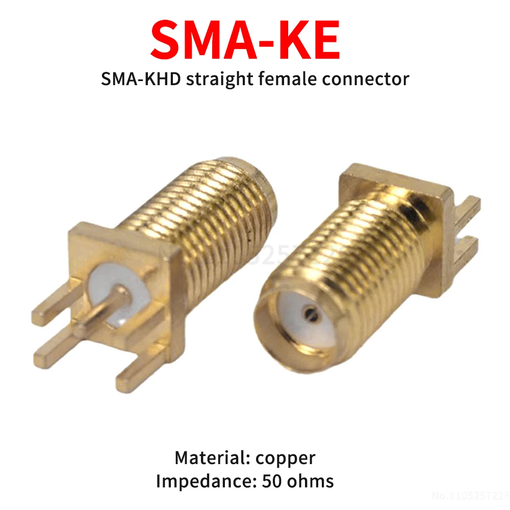 SMA-KE 1.6 mm offset 11-pin coaxial RF connector SMA-KHD straight female connector (1 pcs)